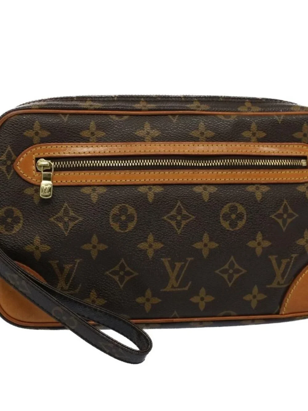 LOUIS VUITTON Monogram Marly Dragonne GM Clutch Bag M51825 LV Auth 54981